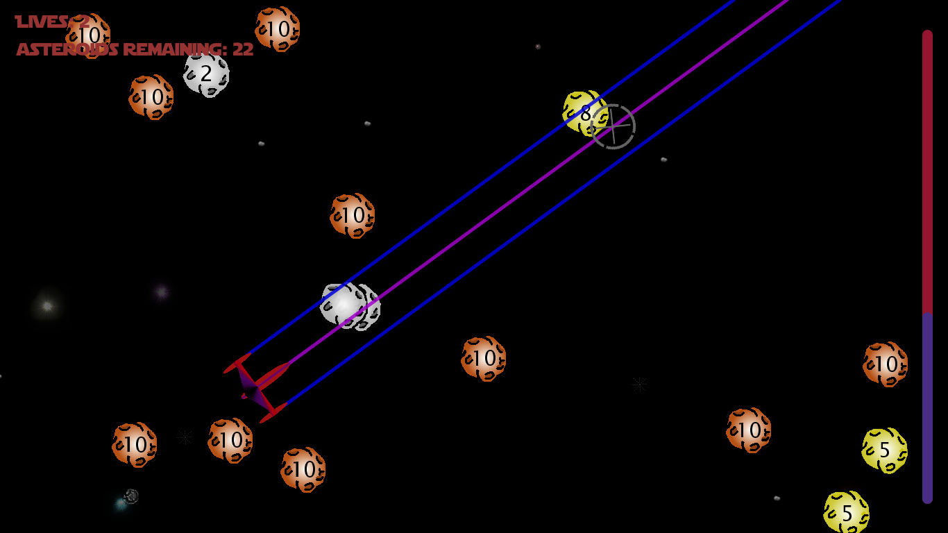 Asteroids Screenshot