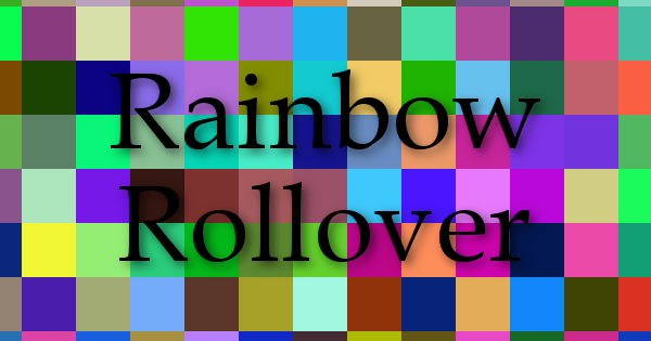 Rainbow Rollover Screenshot